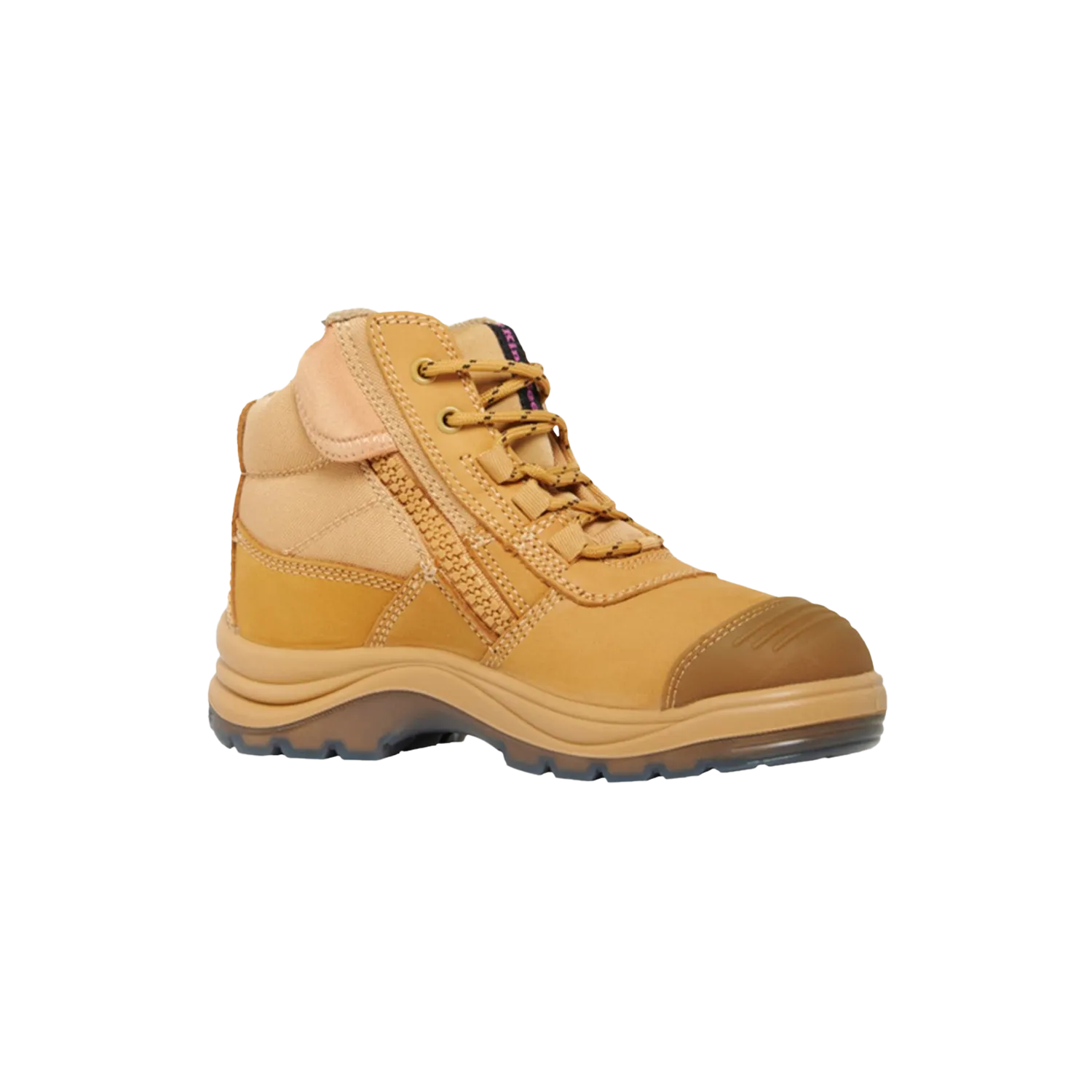 KingGee Women's Tradie Comfortmax Work Boots - Wheat