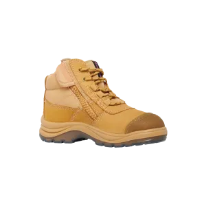 KingGee Women's Tradie Comfortmax Work Boots - Wheat