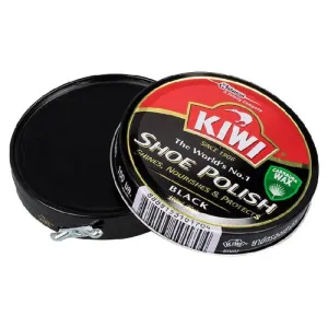 Kiwi shoe polish, black/brown, 45 ml.