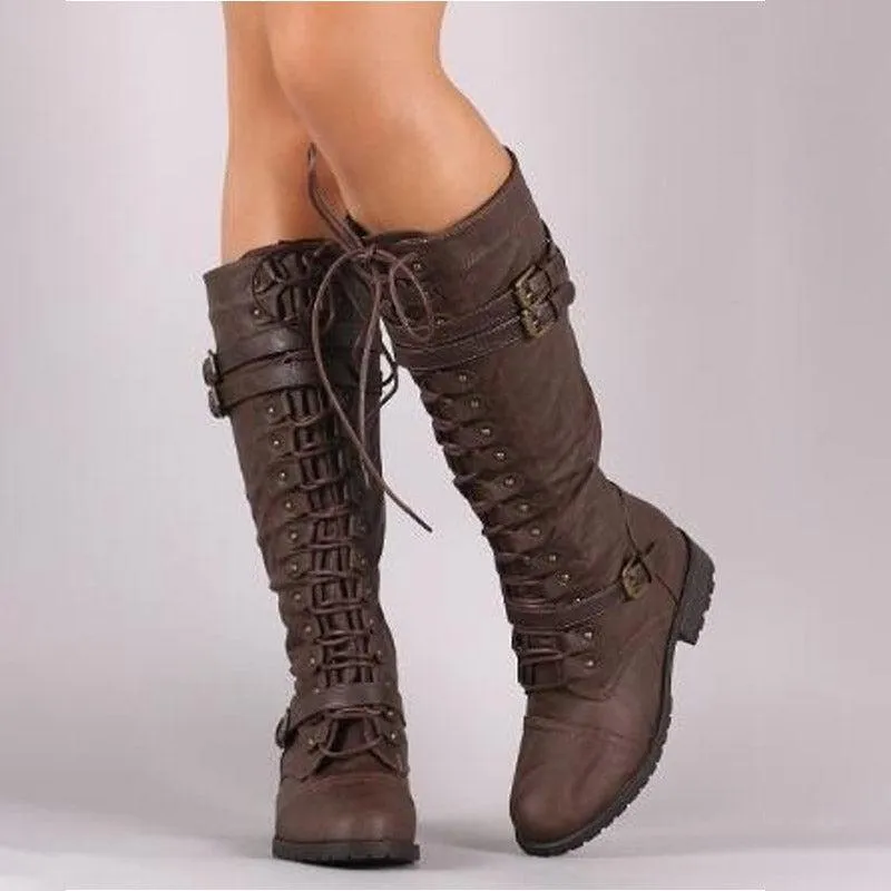 Knee High Women Boots