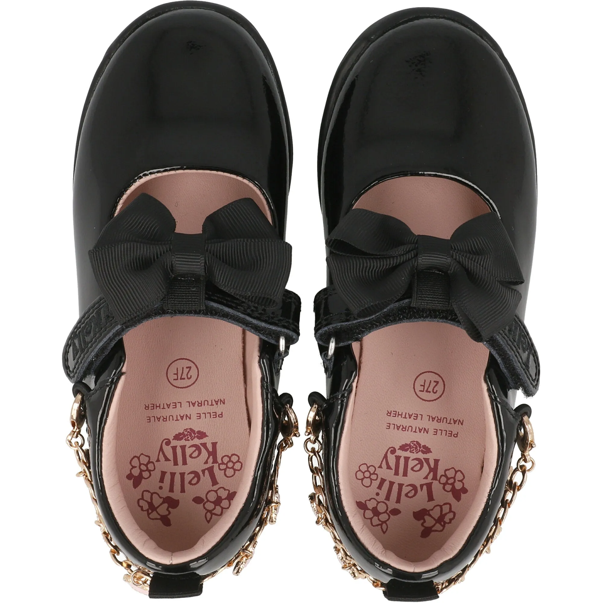 Lelli Kelly Annie Black Patent Leather School Shoes