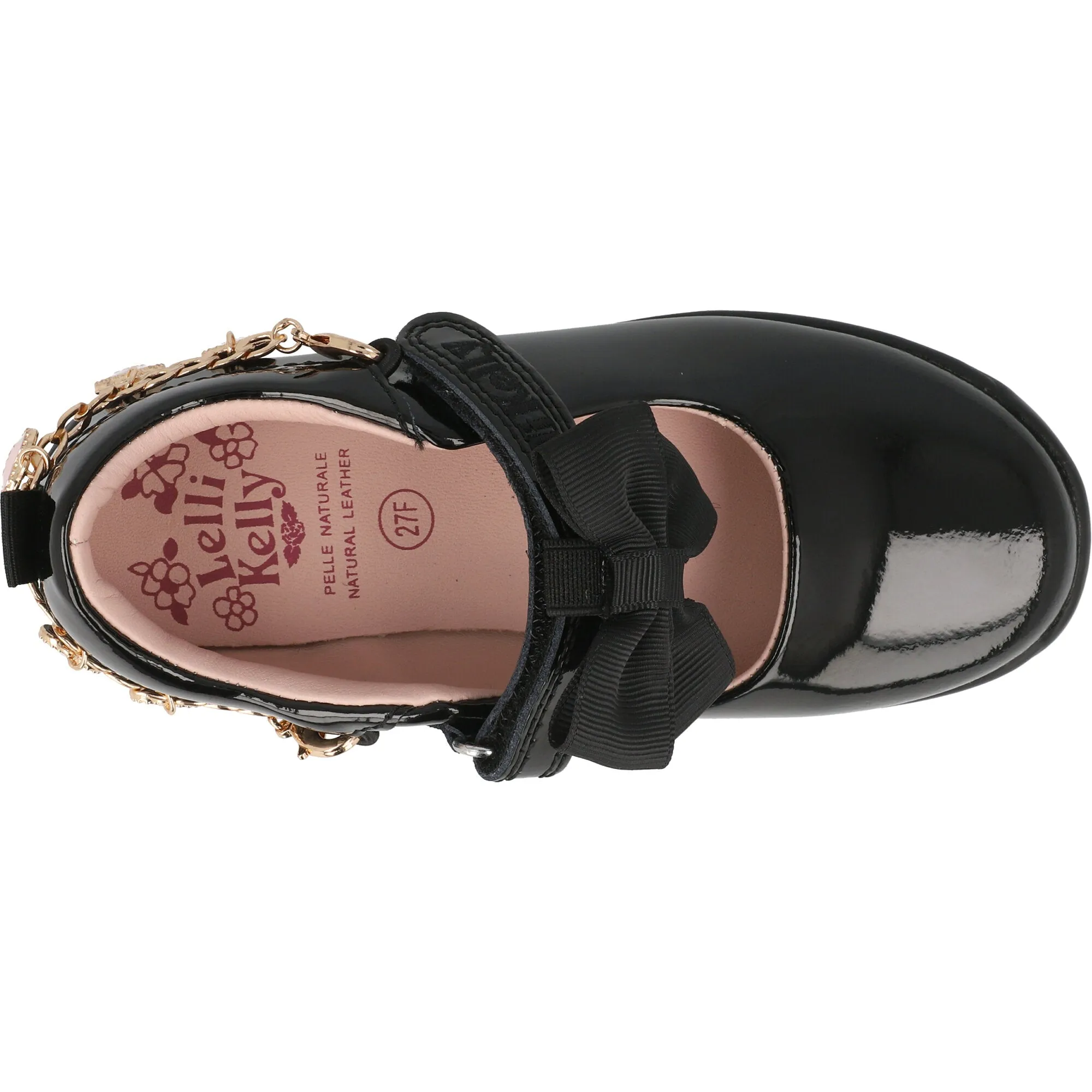 Lelli Kelly Annie Black Patent Leather School Shoes