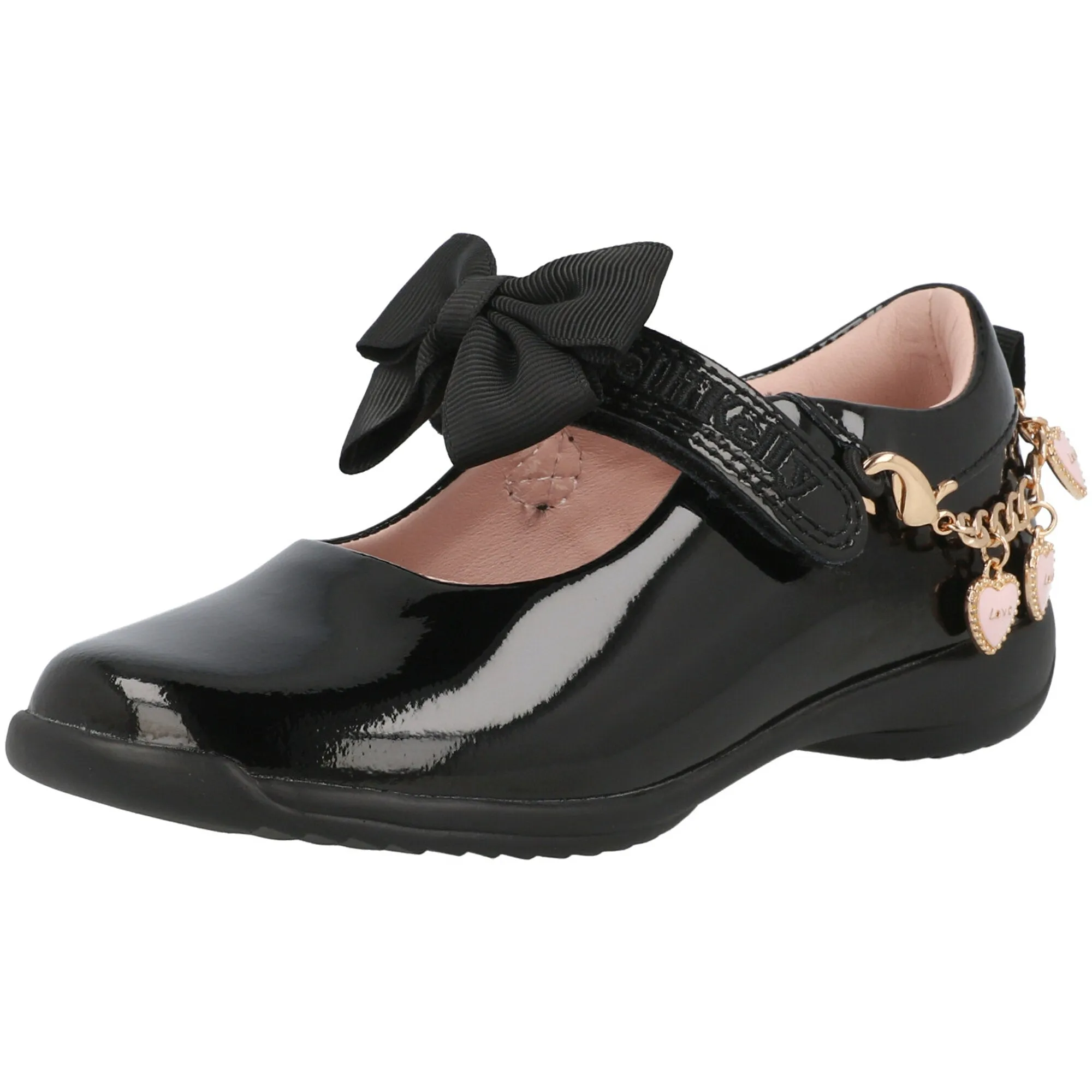 Lelli Kelly Annie Black Patent Leather School Shoes