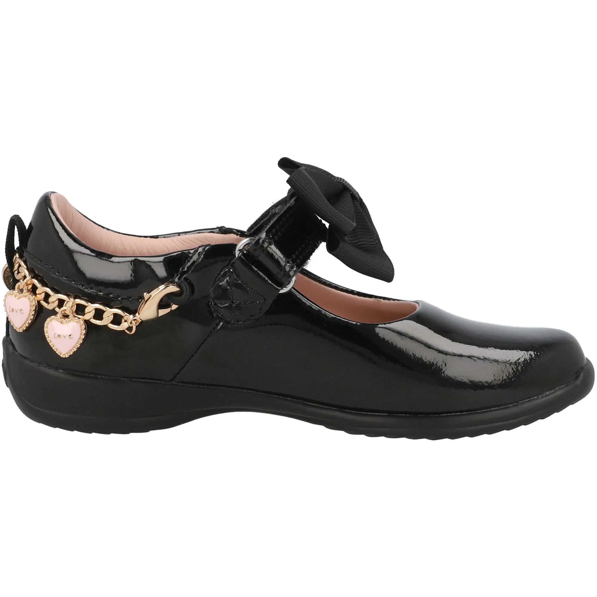 Lelli Kelly Annie Black Patent Leather School Shoes