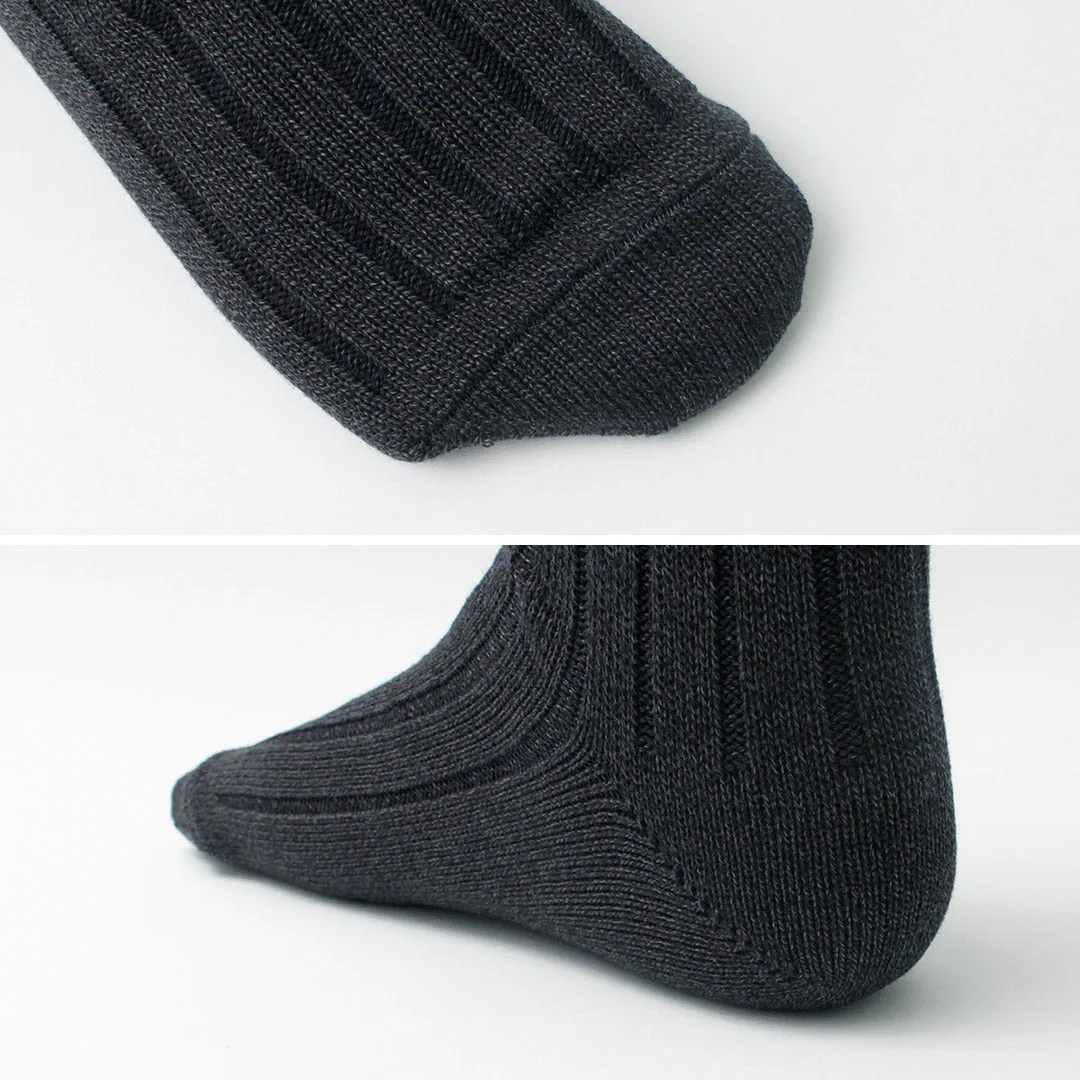 LIFE LONG BY GLEN CLYDE / TS-1 Cotton and Cordura ribbed socks