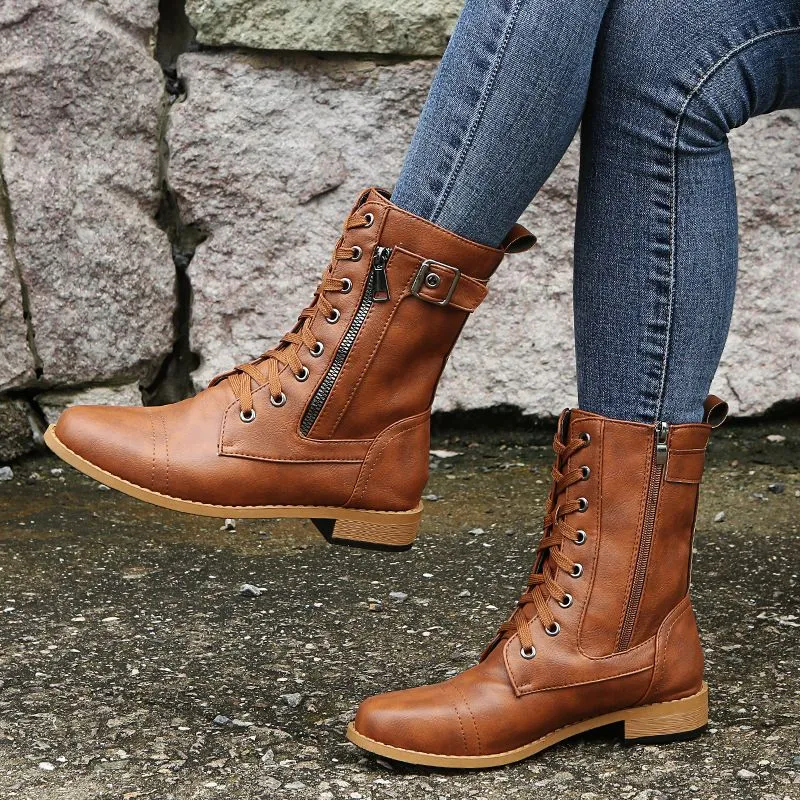 Marion Retro Orthopaedic Boots for Women