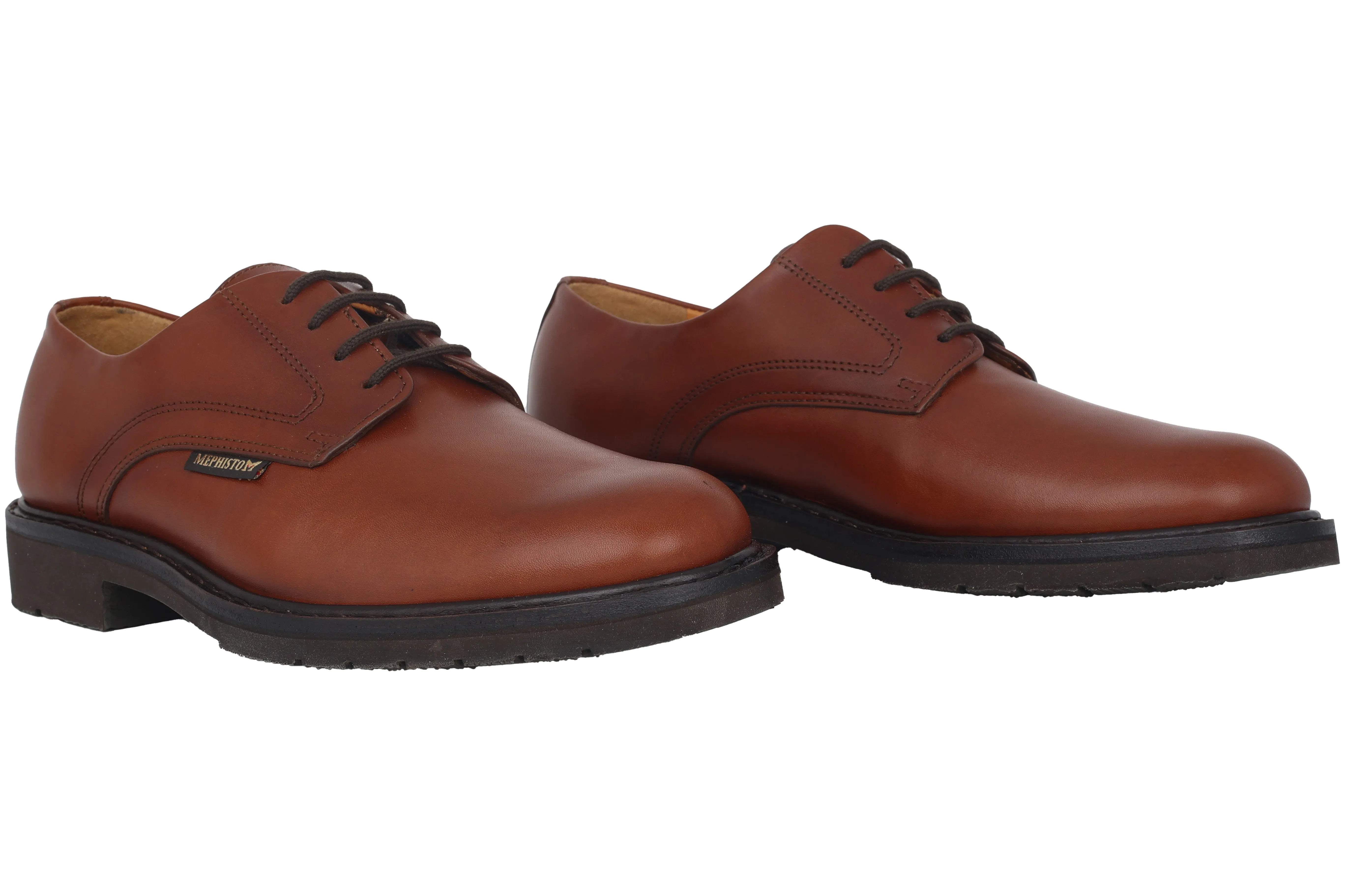 'Marlon' men's goodyear handmade lace-up shoe - Brown