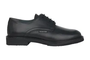 'Marlon' men's handmade lace-up shoes - black