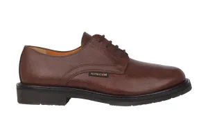'Marlon' men's handmade lace-up shoes - Brown