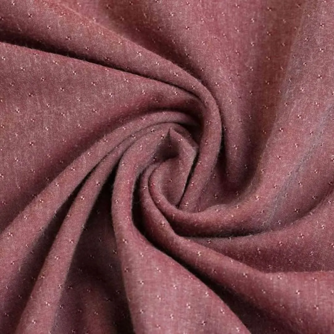 Maroon Dobby Shirt