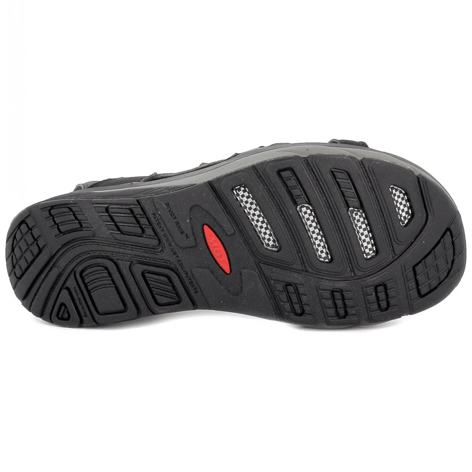 MBT Saka 6S Sport Synthetic Leather Men's Hook and loop Sandals
