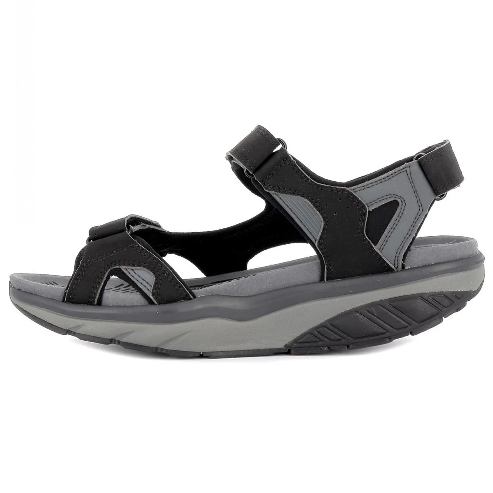 MBT Saka 6S Sport Synthetic Leather Men's Hook and loop Sandals