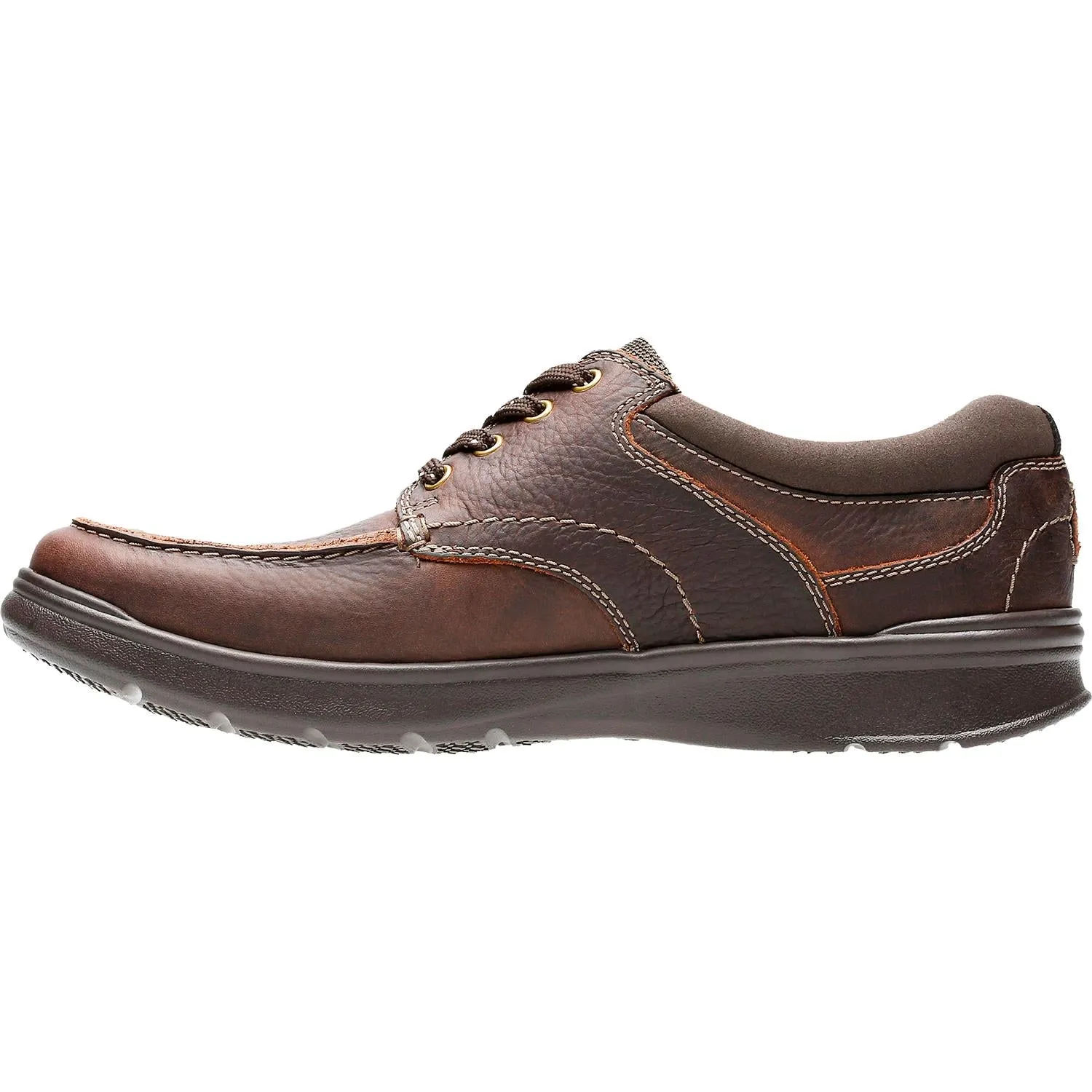 Men's Clarks Cotrell Edge Brown Leather