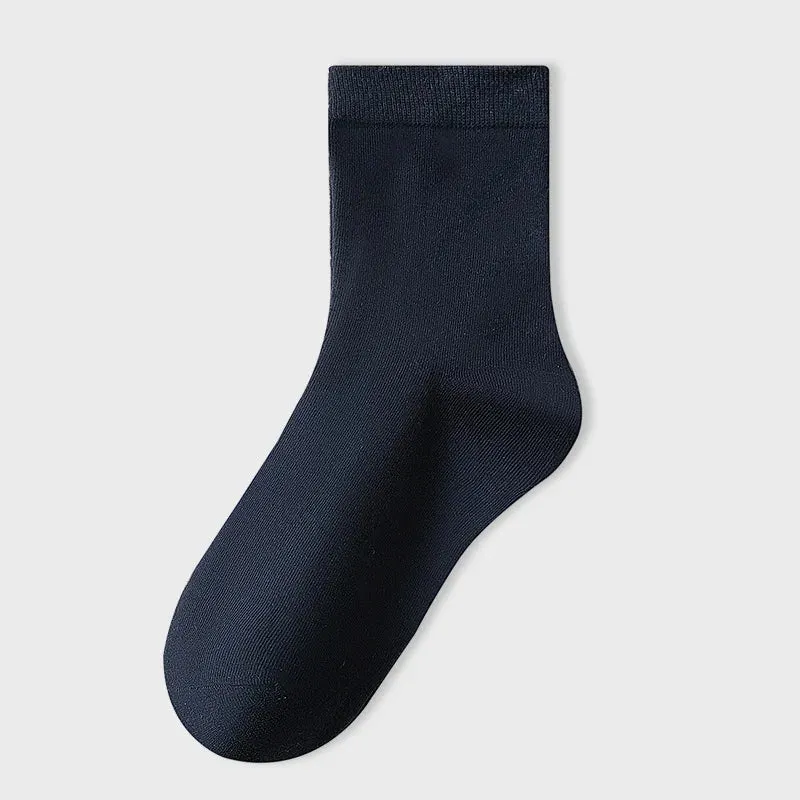 Men's Classic Breathable Crew Socks Casual Business