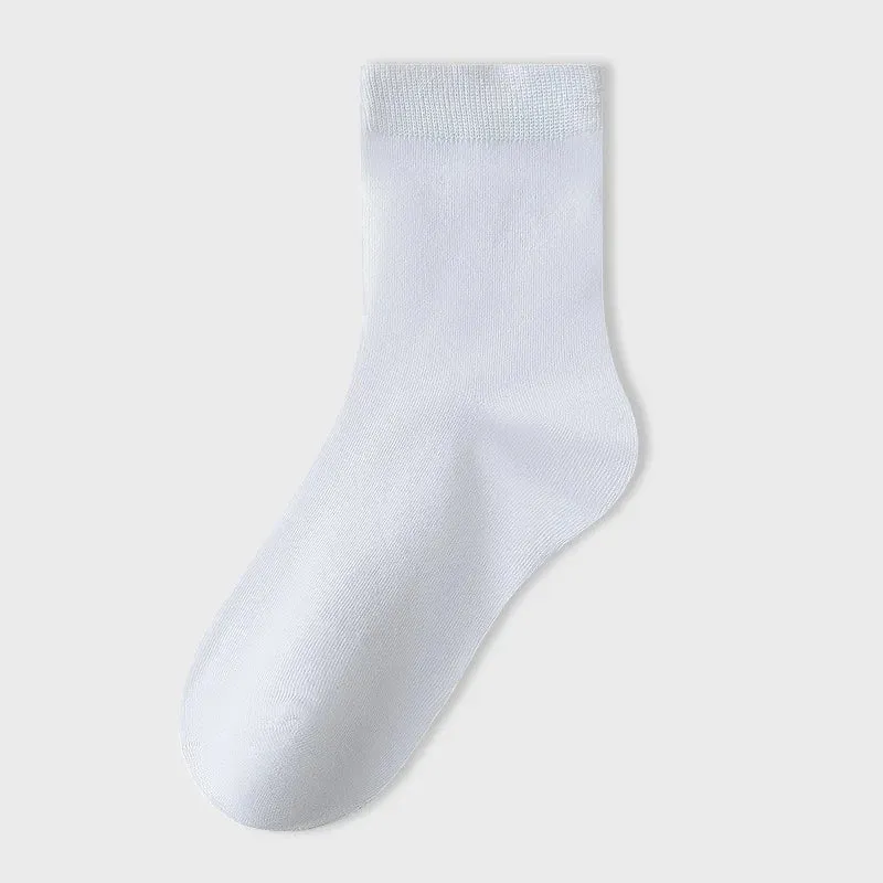 Men's Classic Breathable Crew Socks Casual Business