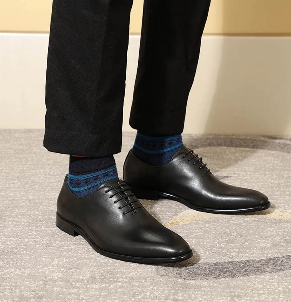 Men's Dress Formal Whole Cut Oxfords Shoes