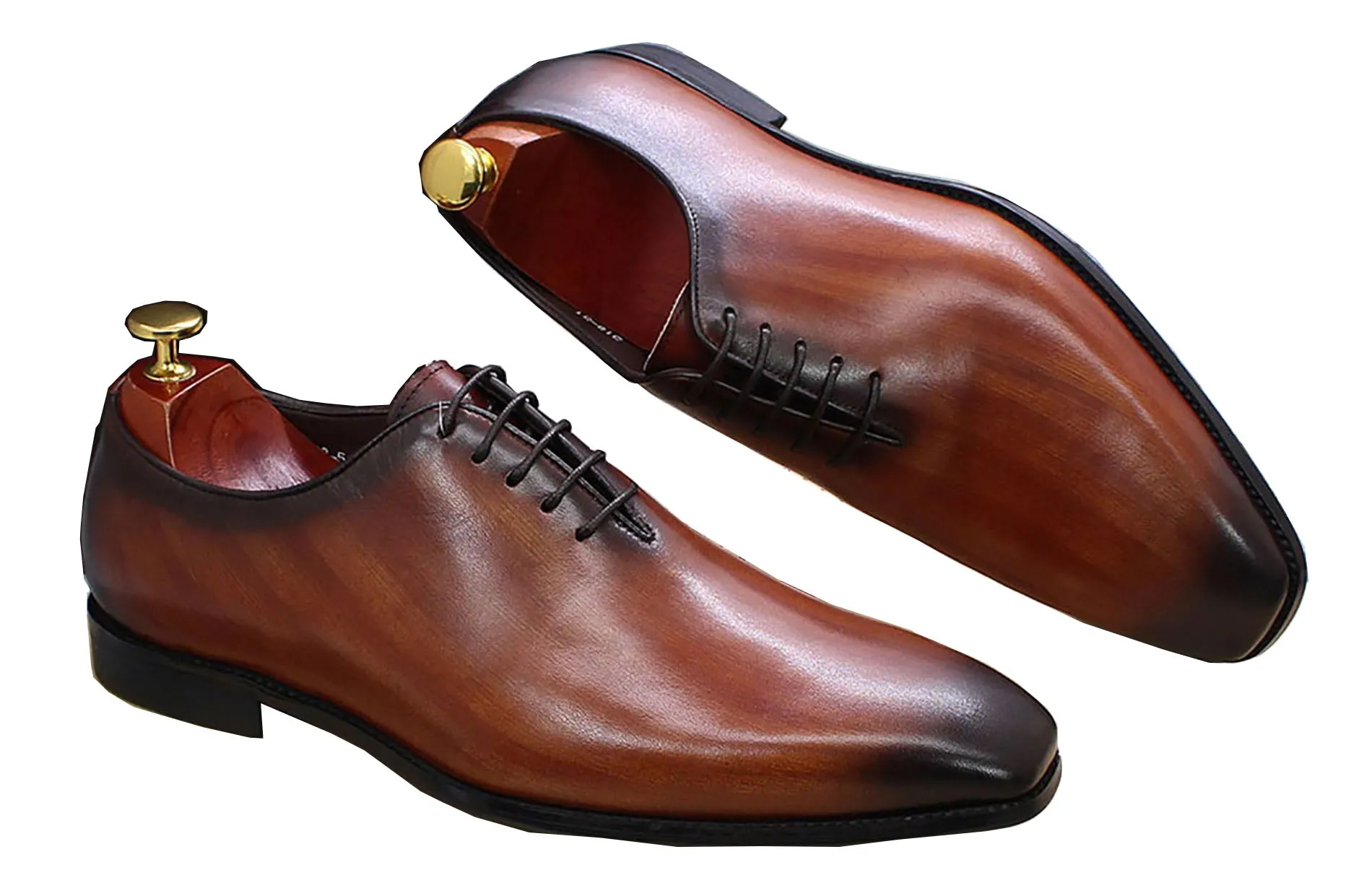 Men's Dress Formal Whole Cut Oxfords Shoes