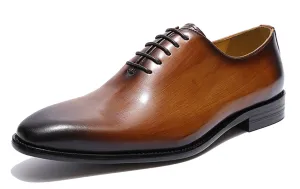 Men's Dress Formal Whole Cut Oxfords Shoes