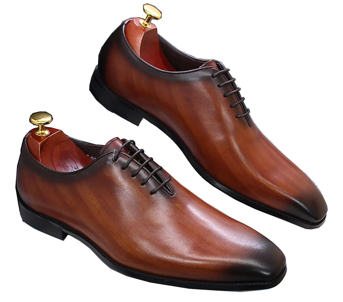 Men's Dress Formal Whole Cut Oxfords Shoes