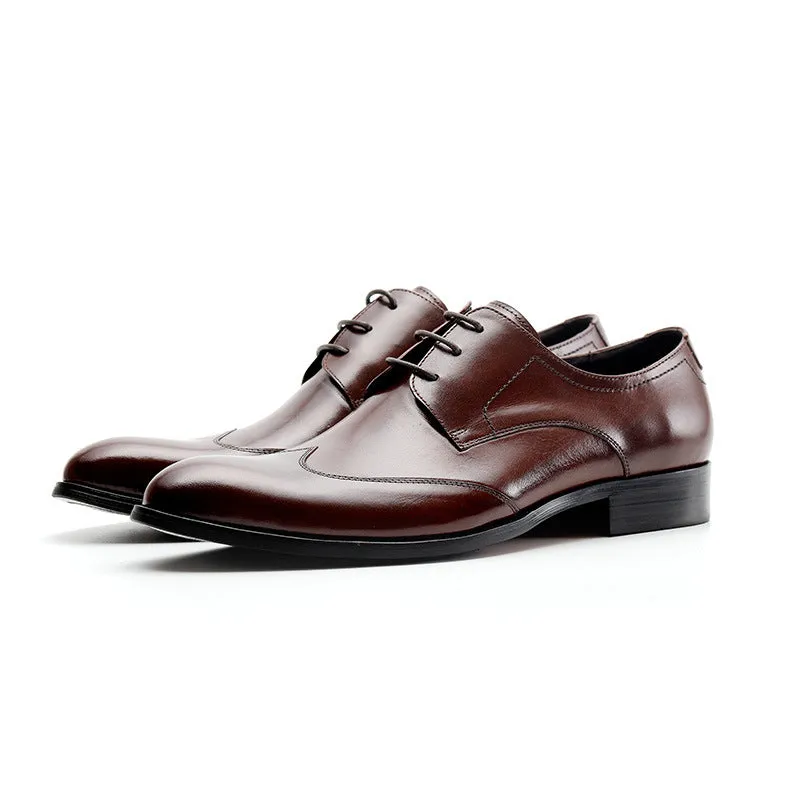 Men's Formal Business English Pointed Toe Shoes