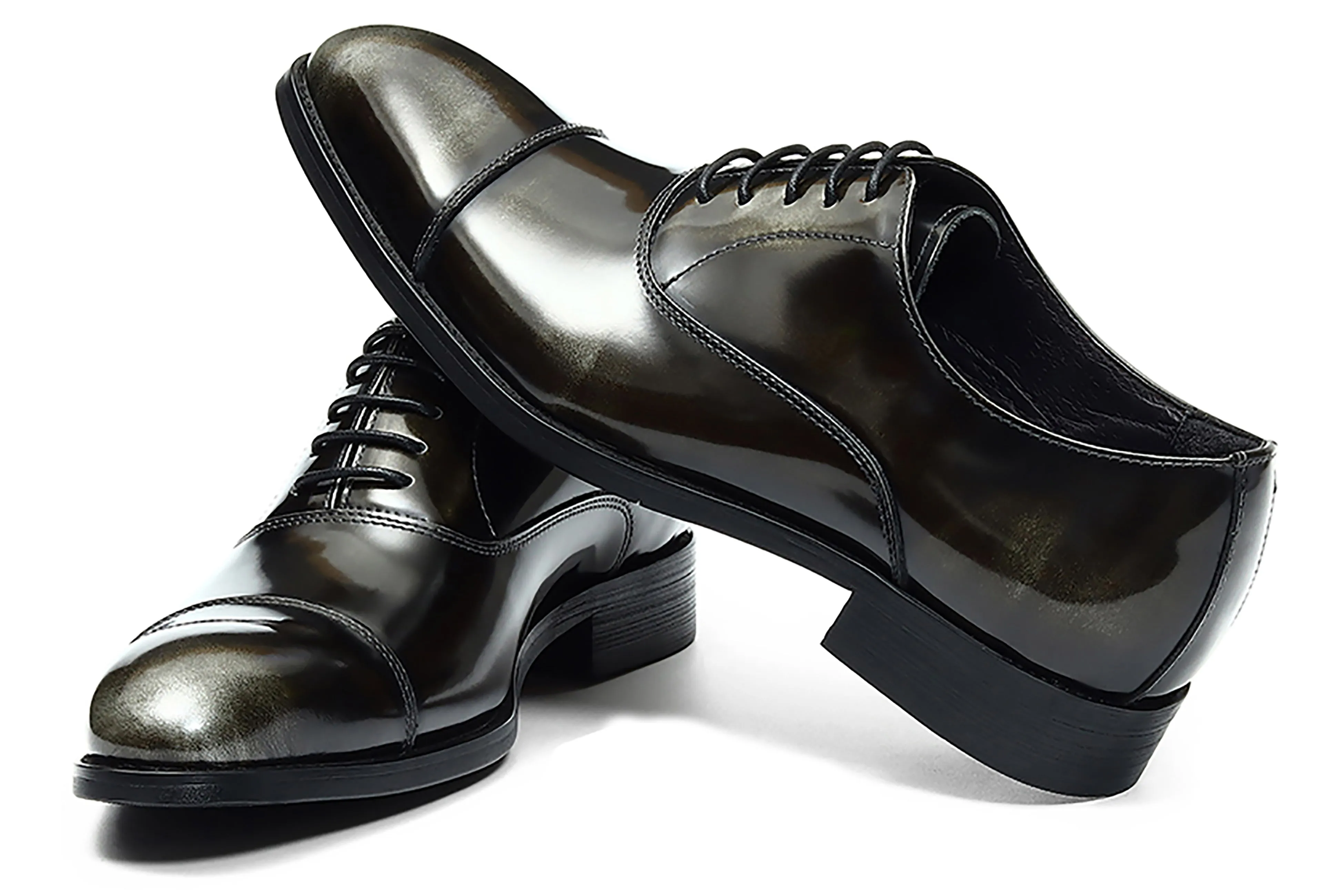 Men's Leather Tuxedo Shoes Formal Dress Oxford