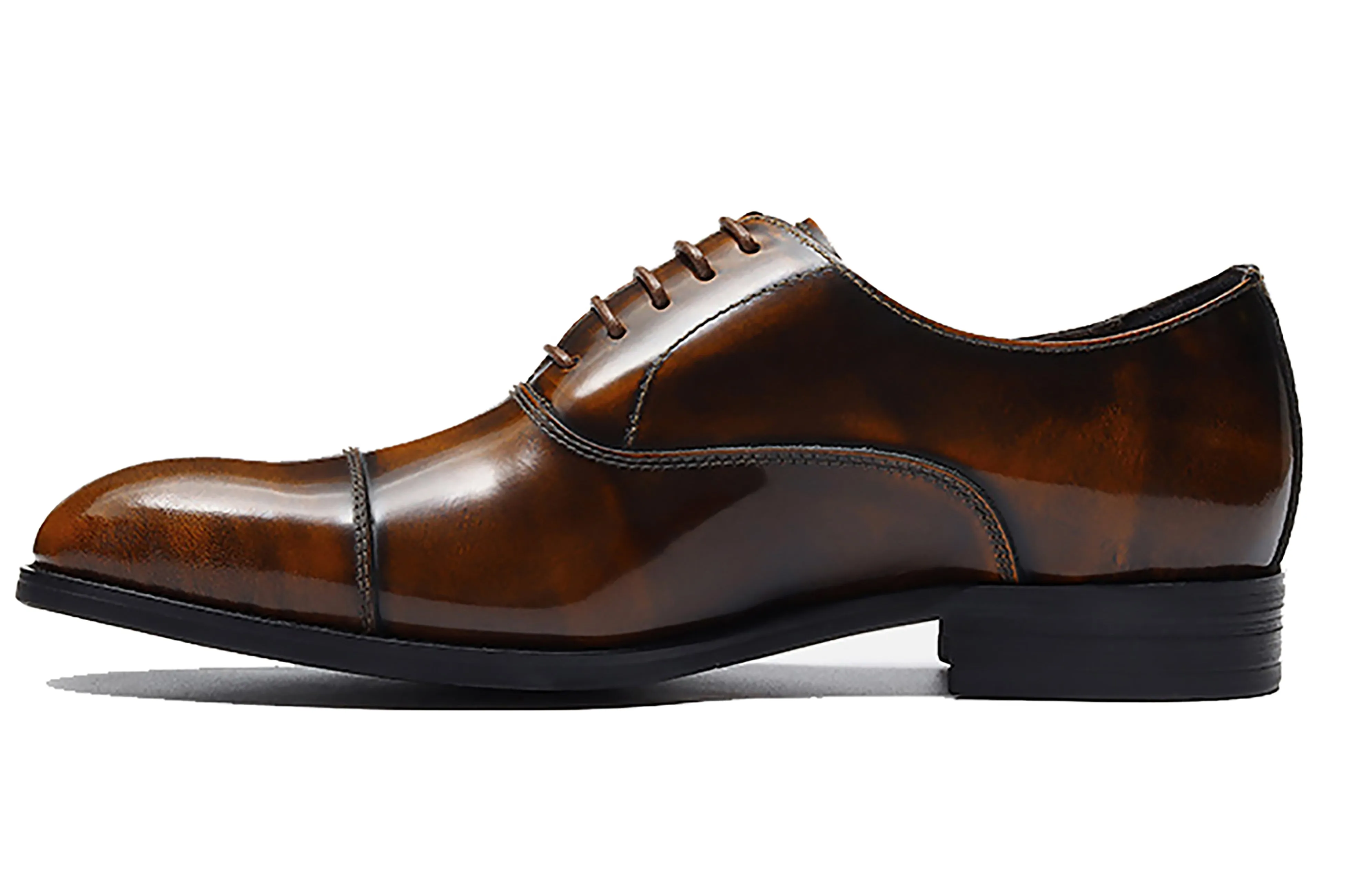 Men's Leather Tuxedo Shoes Formal Dress Oxford