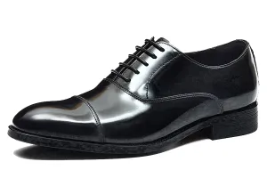 Men's Leather Tuxedo Shoes Formal Dress Oxford