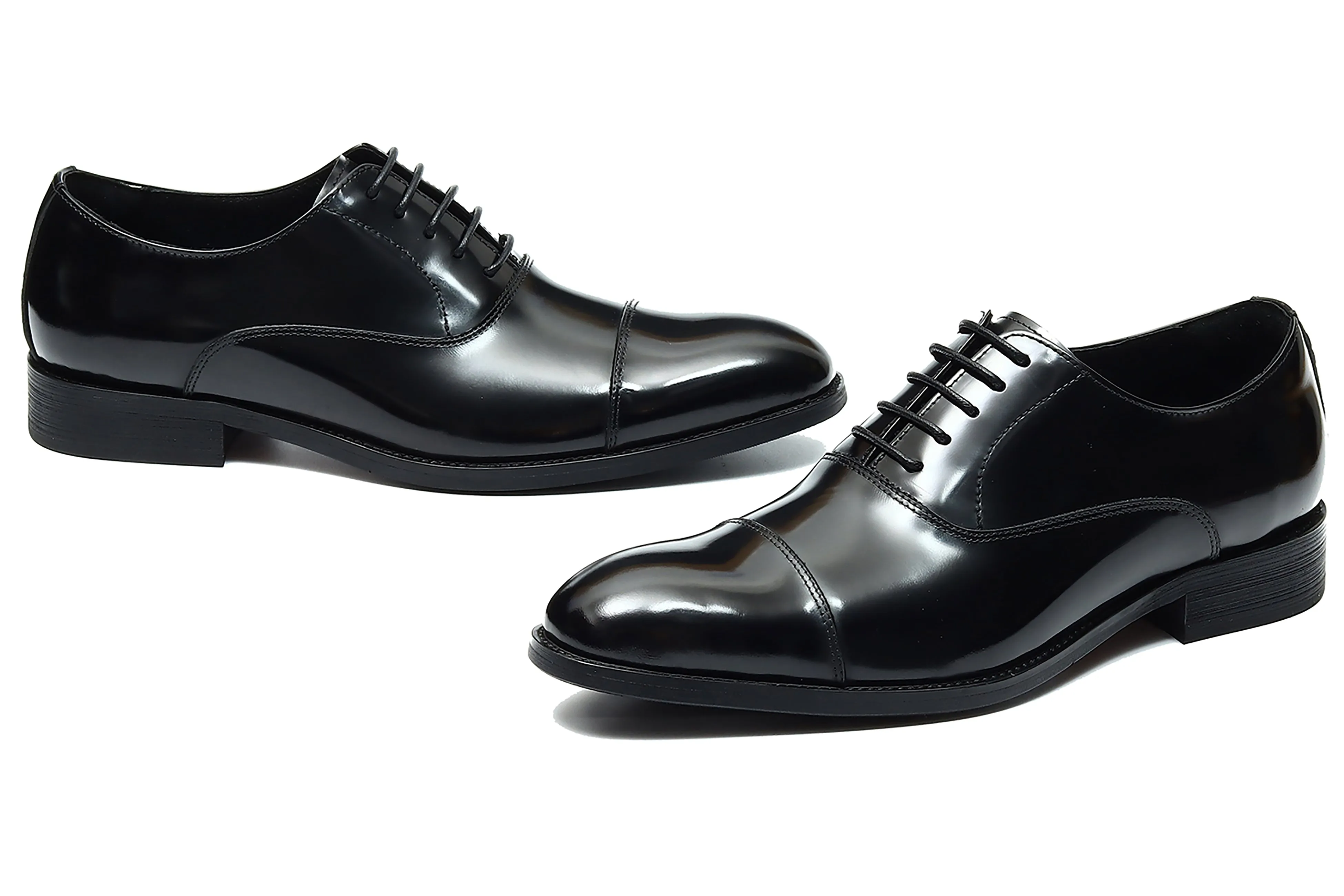 Men's Leather Tuxedo Shoes Formal Dress Oxford