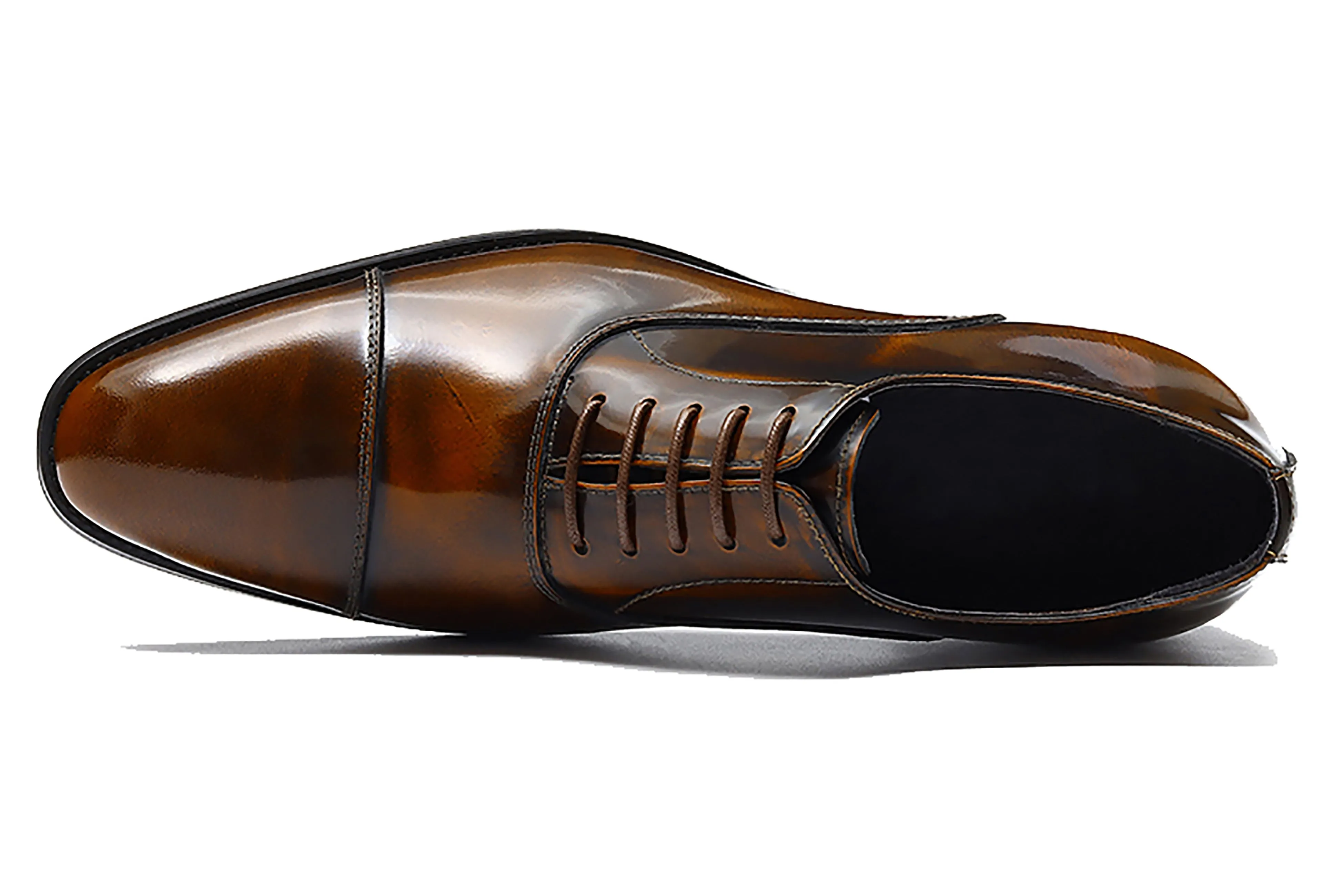 Men's Leather Tuxedo Shoes Formal Dress Oxford