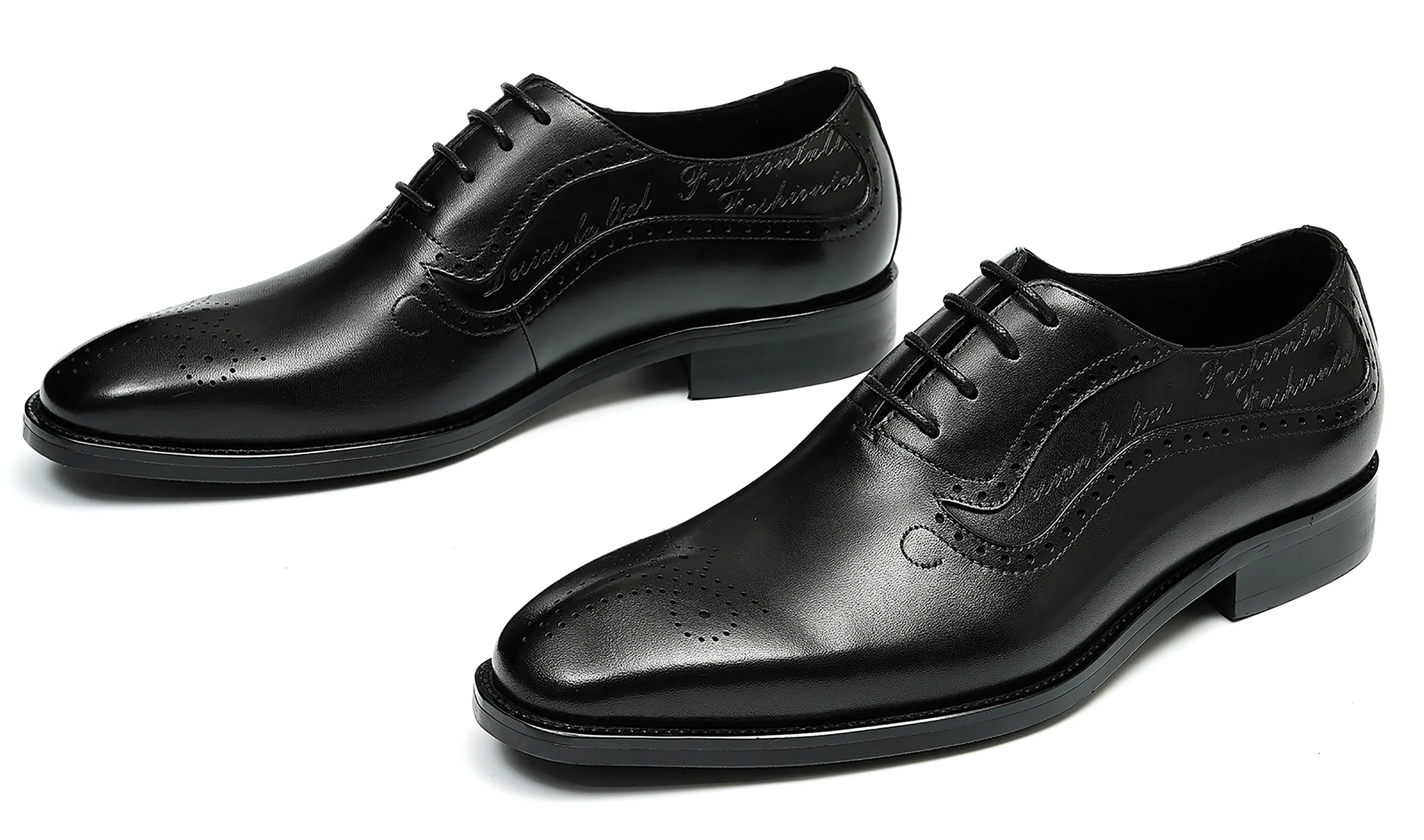 Men's Plain Toe Brogues Oxfords Formal Shoes