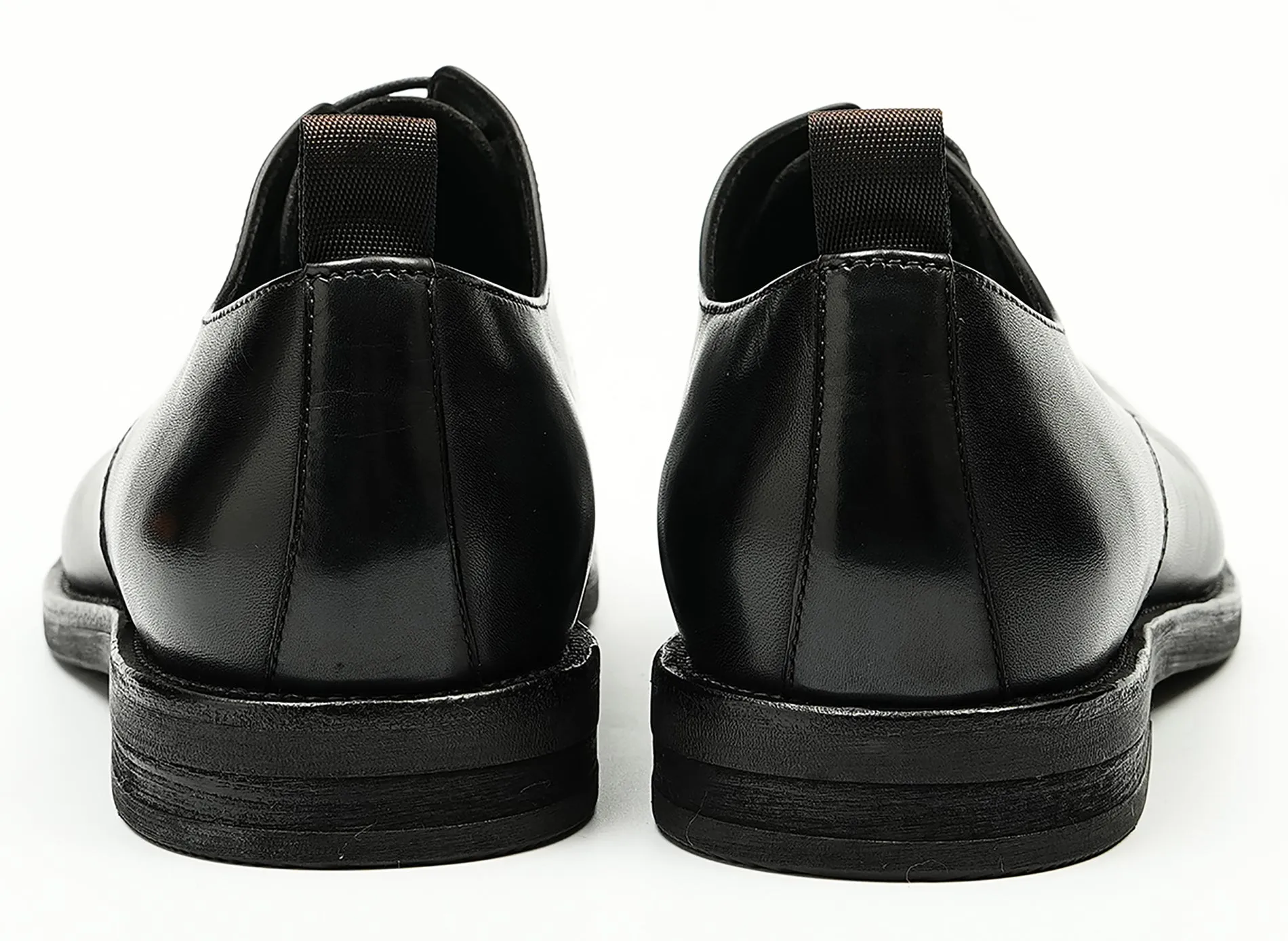 Men's Plain Toe Derby Dress Formal Shoes