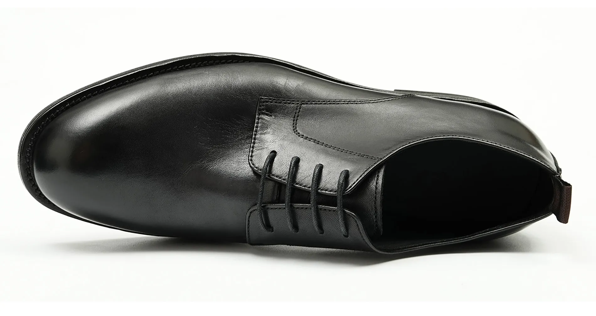 Men's Plain Toe Derby Dress Formal Shoes