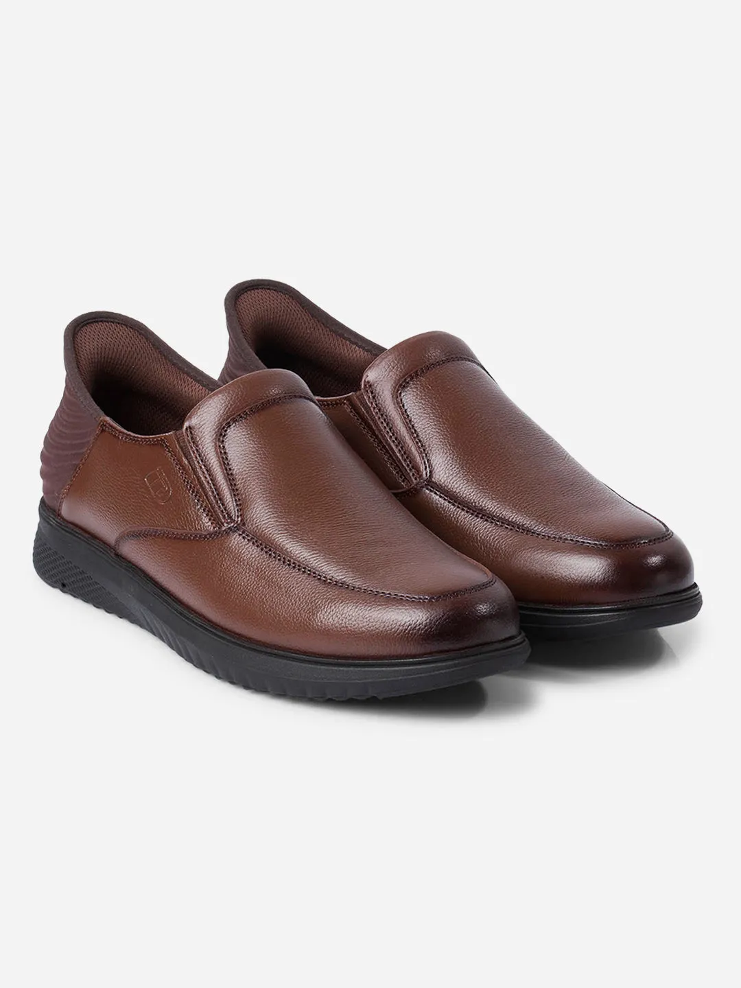 Men's Tan Slide N Go Slip On (ID2275)