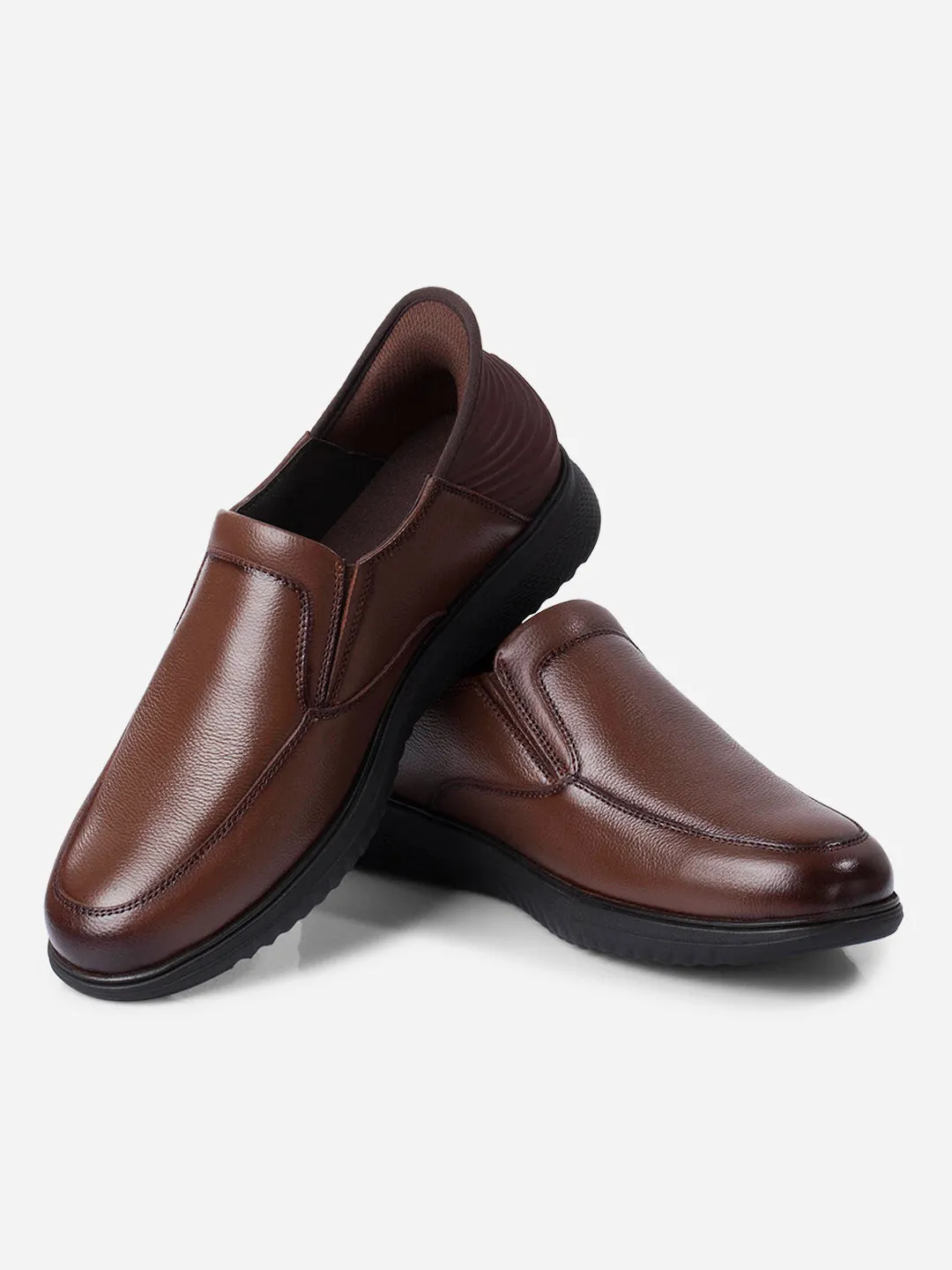 Men's Tan Slide N Go Slip On (ID2275)