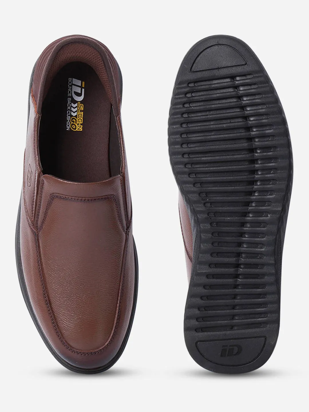Men's Tan Slide N Go Slip On (ID2275)