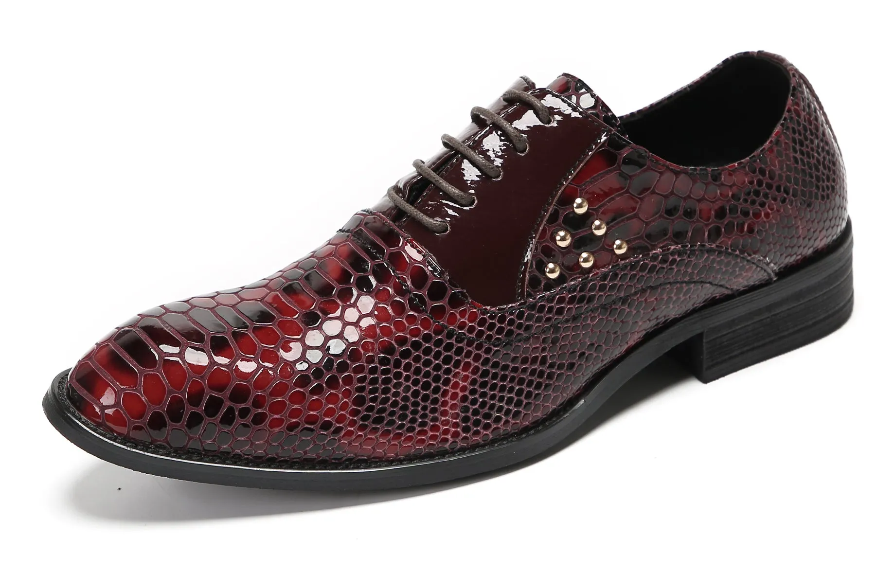 Mens Tuxedo Business Casual Shoes Oxfords