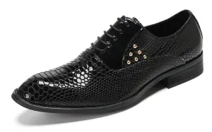 Mens Tuxedo Business Casual Shoes Oxfords