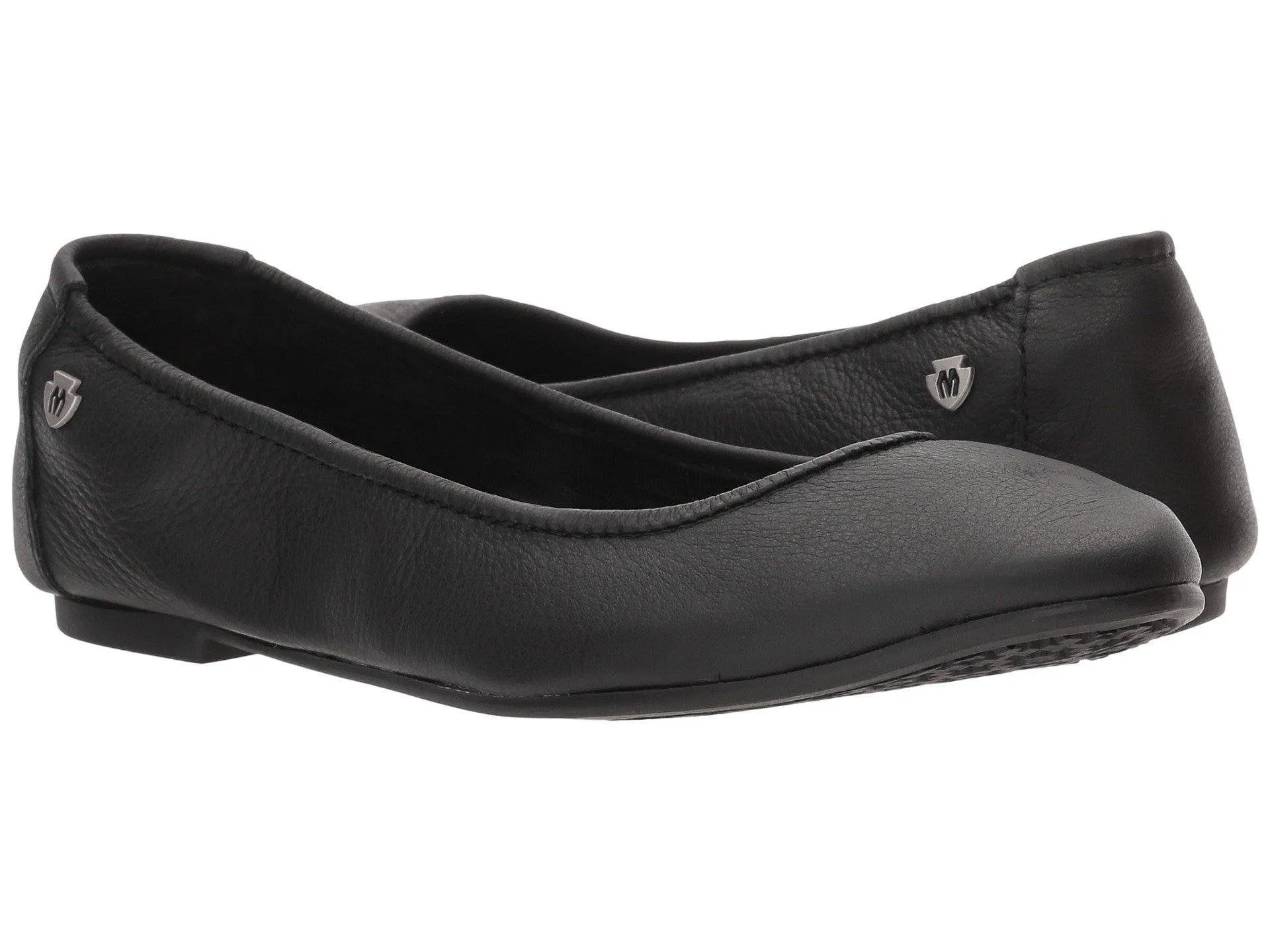 Minnetonka Anna Ballerina Black 259 Women's Flats Shoes