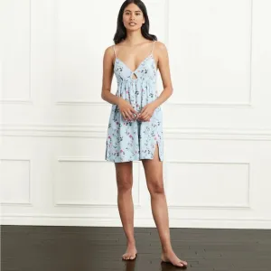 NWT Hill House Home The Aurora Sleep Dress in pond floral
