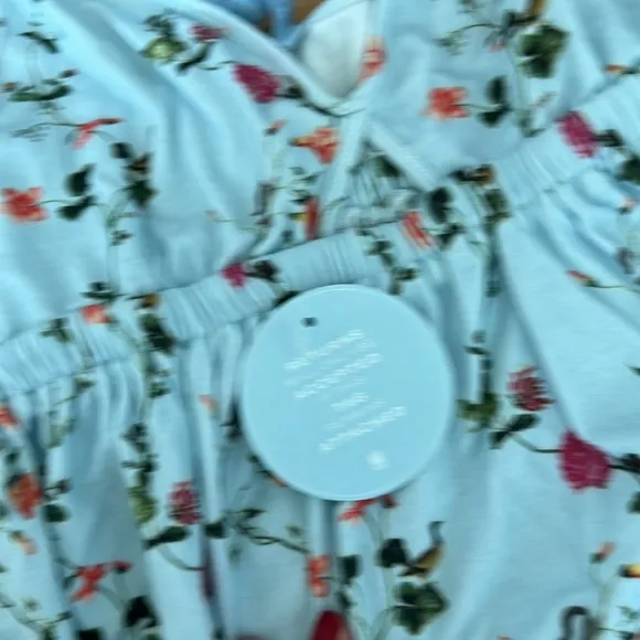 NWT Hill House Home The Aurora Sleep Dress in pond floral
