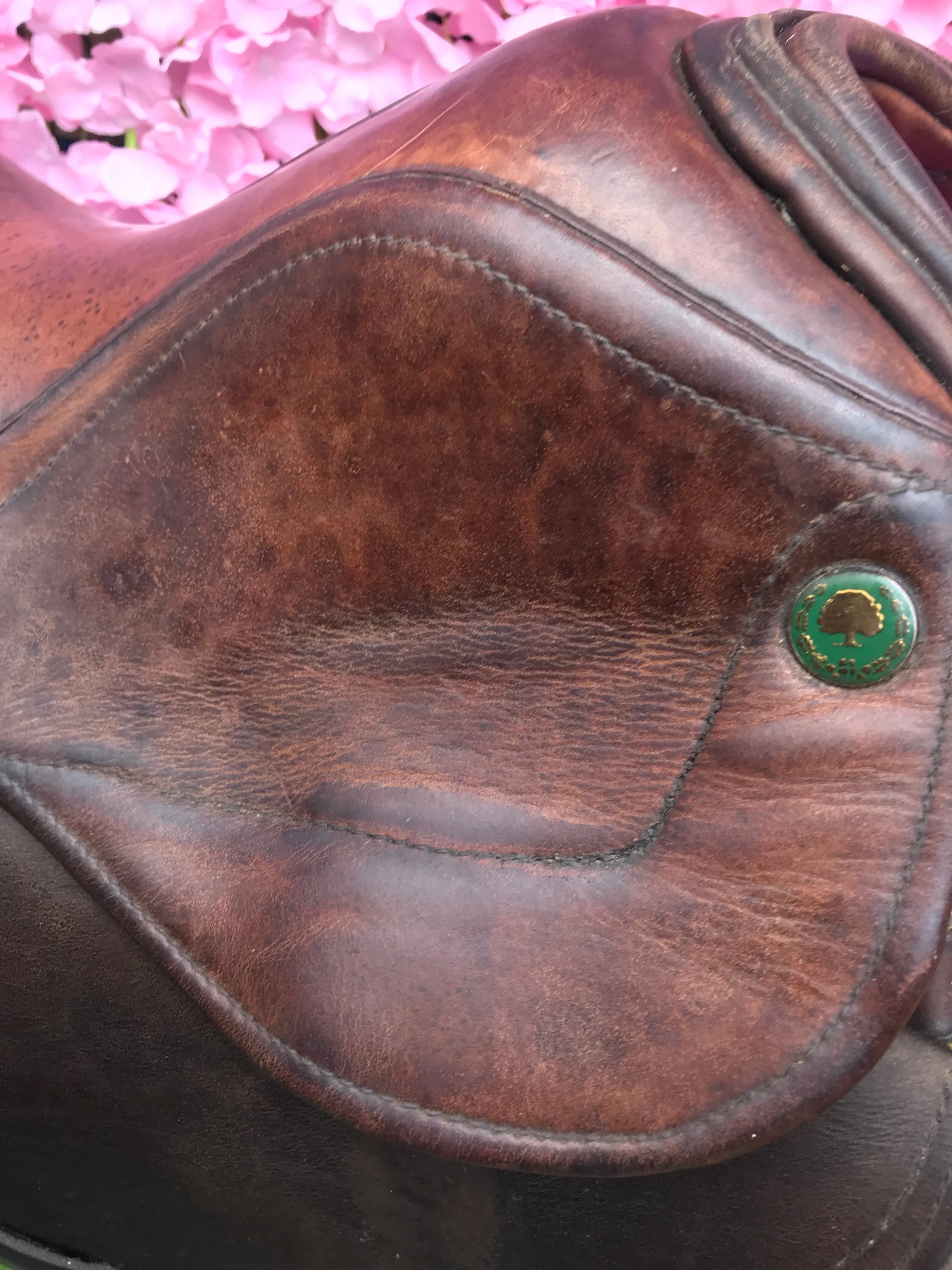 Oakfield 18” Med Brown English leather GP Saddle