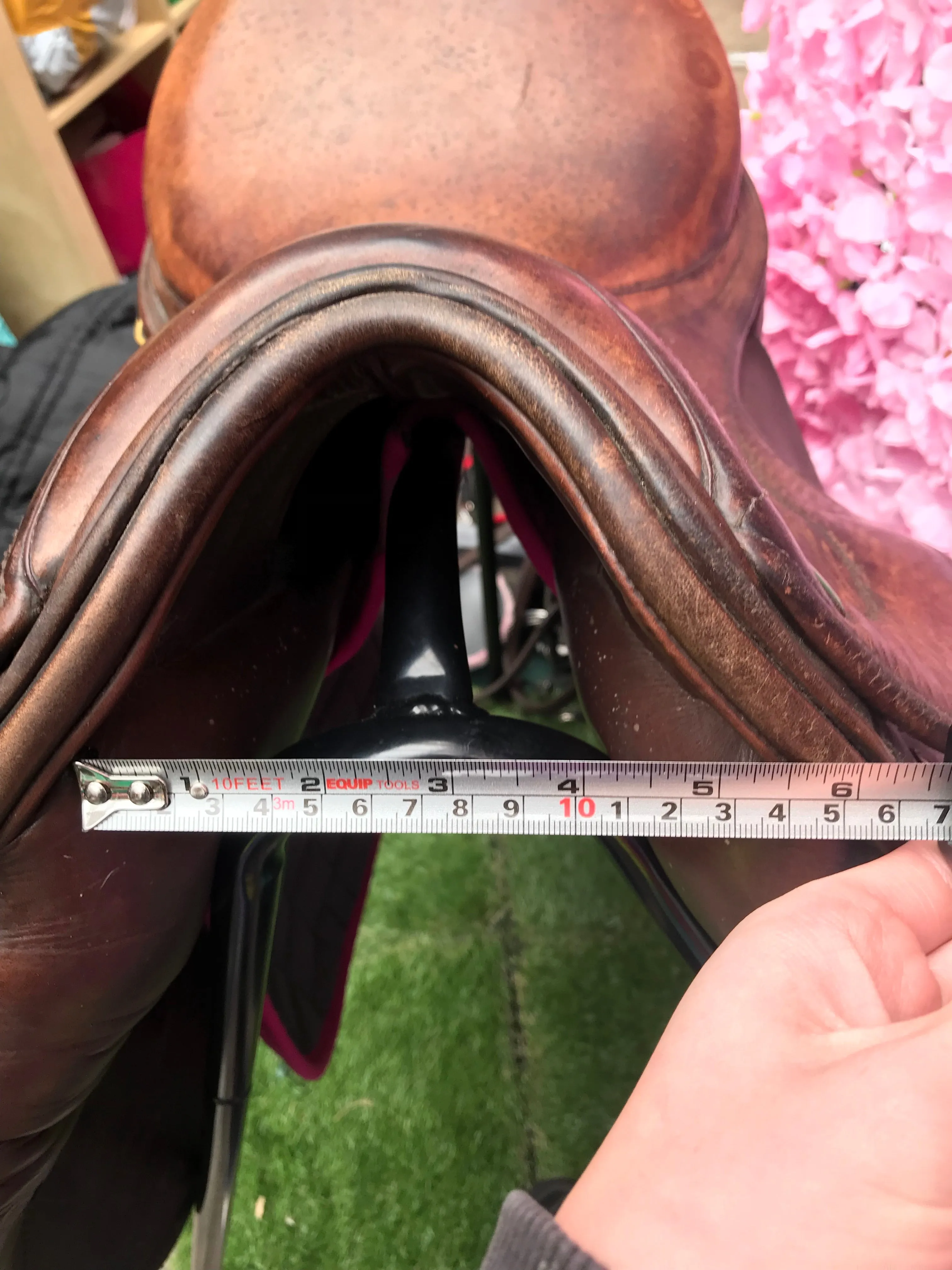 Oakfield 18” Med Brown English leather GP Saddle