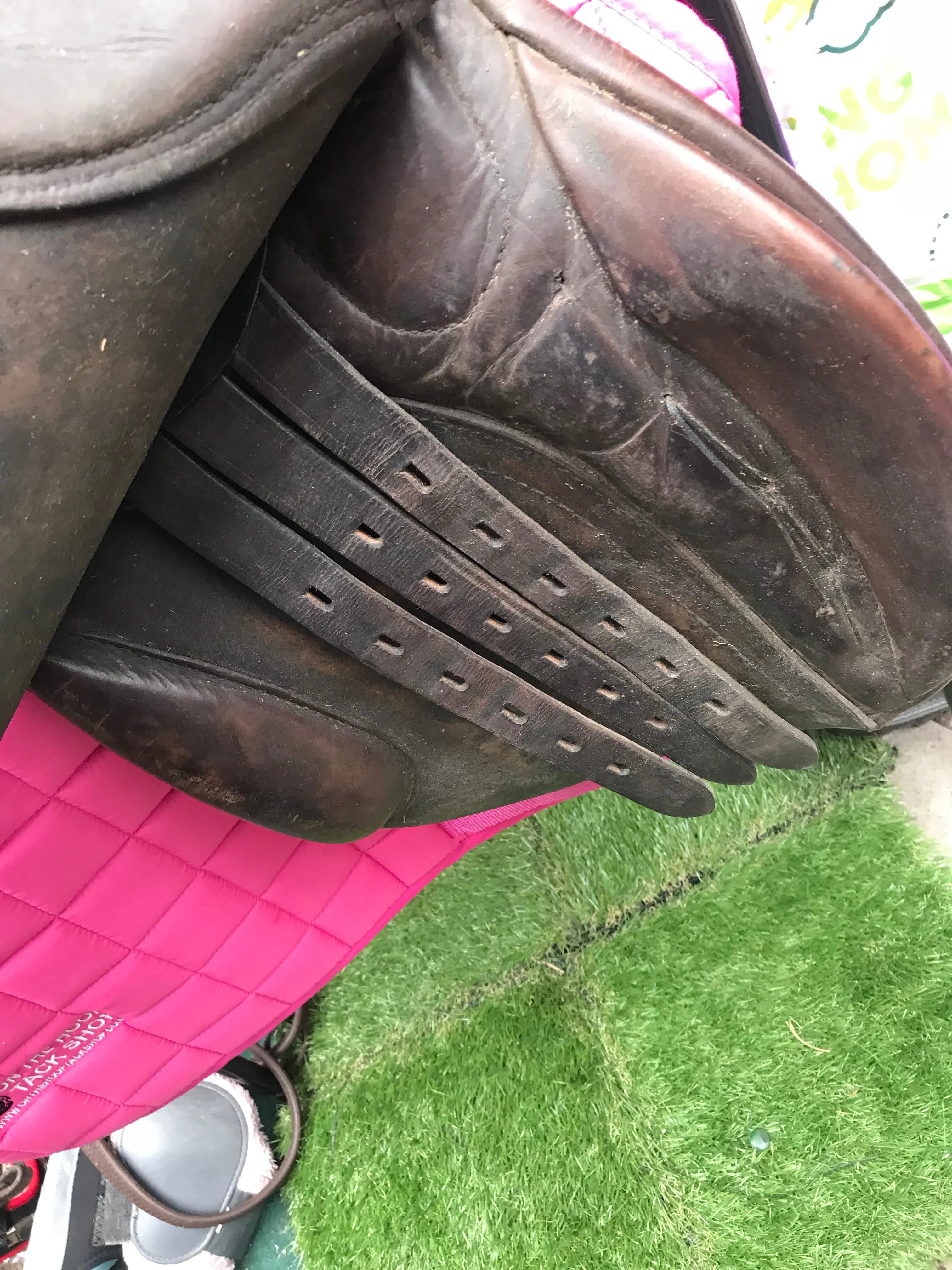 Oakfield 18” Med Brown English leather GP Saddle