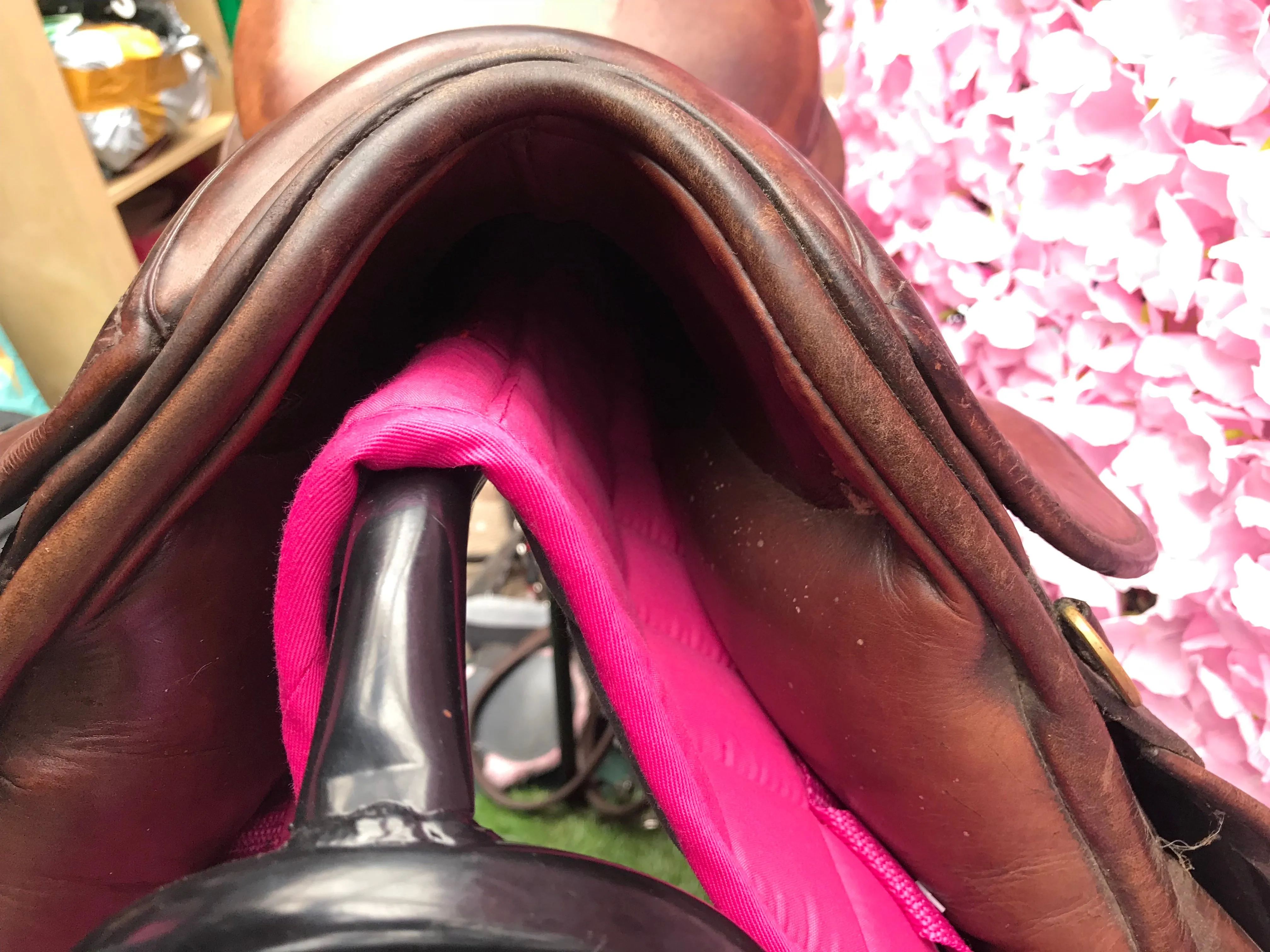 Oakfield 18” Med Brown English leather GP Saddle