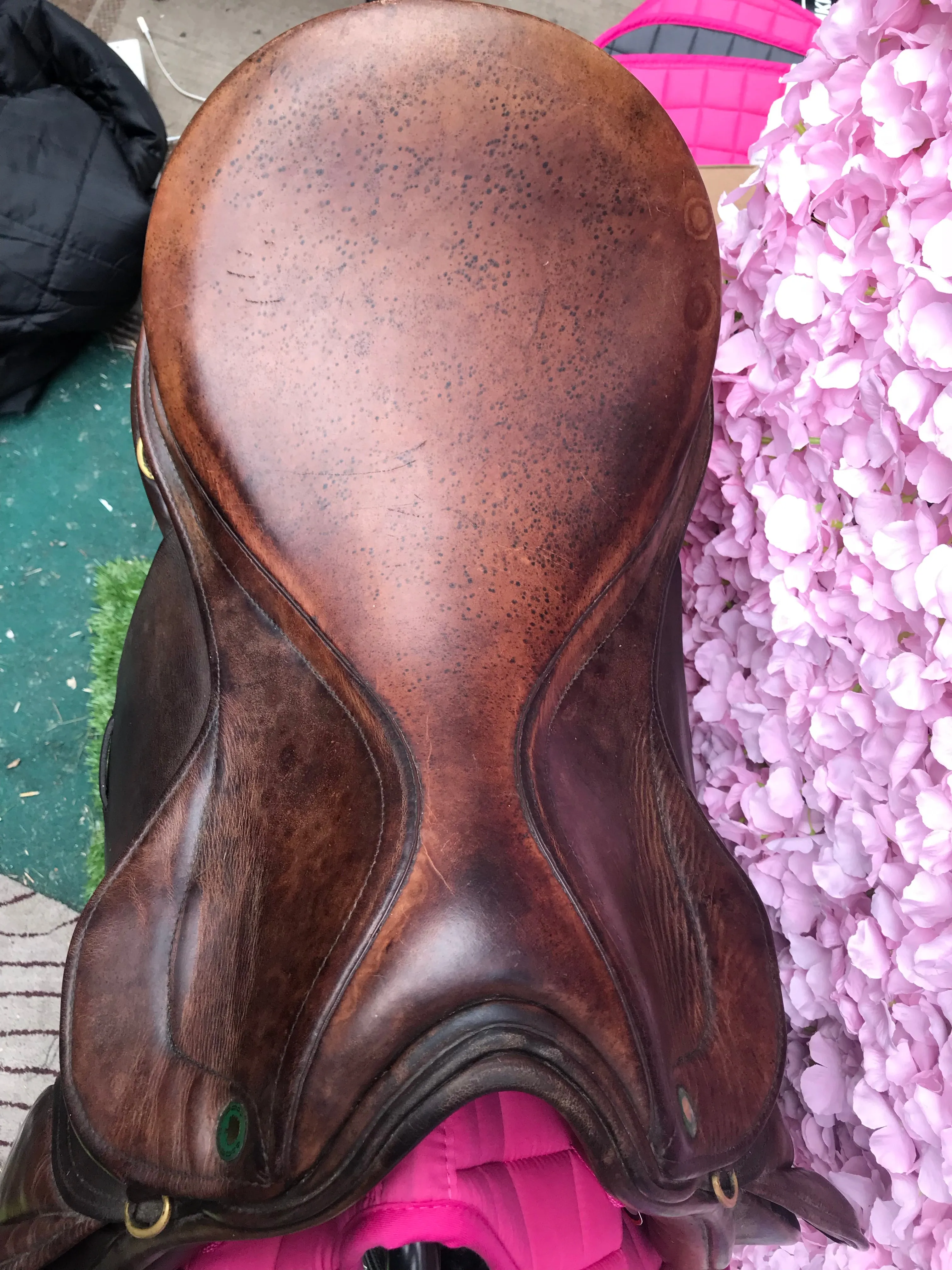 Oakfield 18” Med Brown English leather GP Saddle