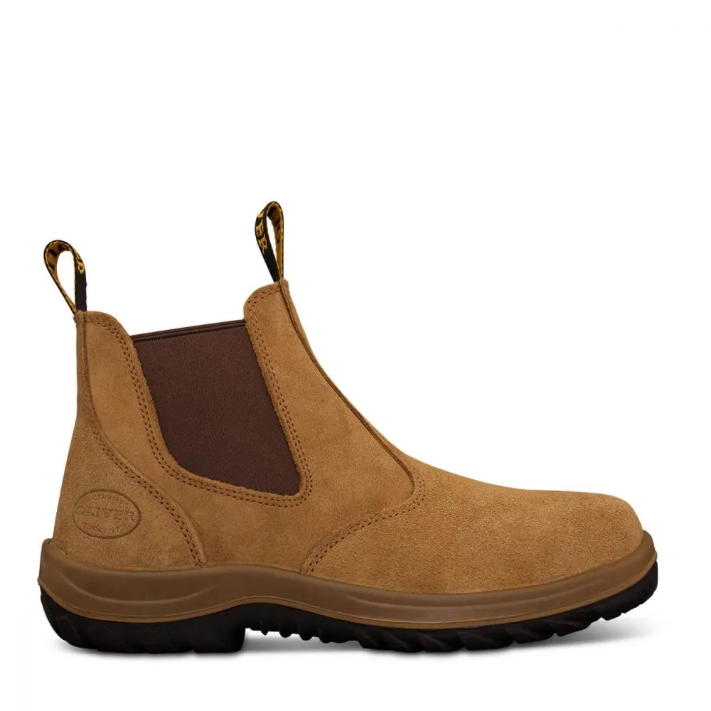 OLIVER BEIGE ELASTIC SIDED BOOT