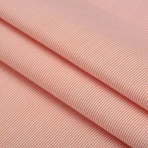 Orange White Pin Strip Shirt