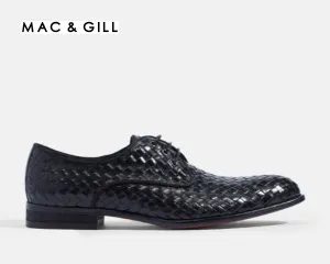 Osaka Soft Black Business genuine leather Shoes