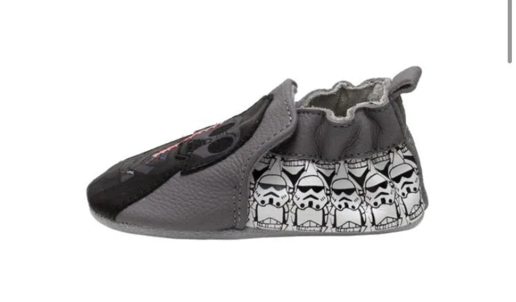 Pantoufles L'EMPIRE - The Empire Baby's STAR WARS Leather-Sole Sllip-On Shoes 6-12 mois