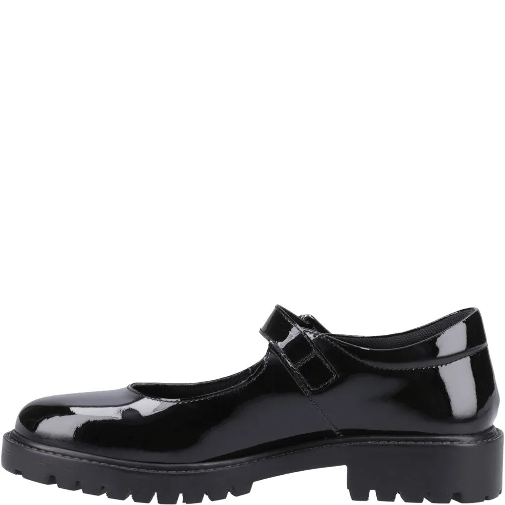 Patent Black Aurora XL Senior School Shoes